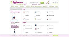 Desktop Screenshot of ehygiene.de