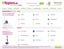 Tablet Screenshot of ehygiene.de